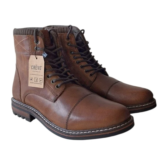 Crevo Men\'s Camden  Leather Boot Size 10 Crevo Men main image 2